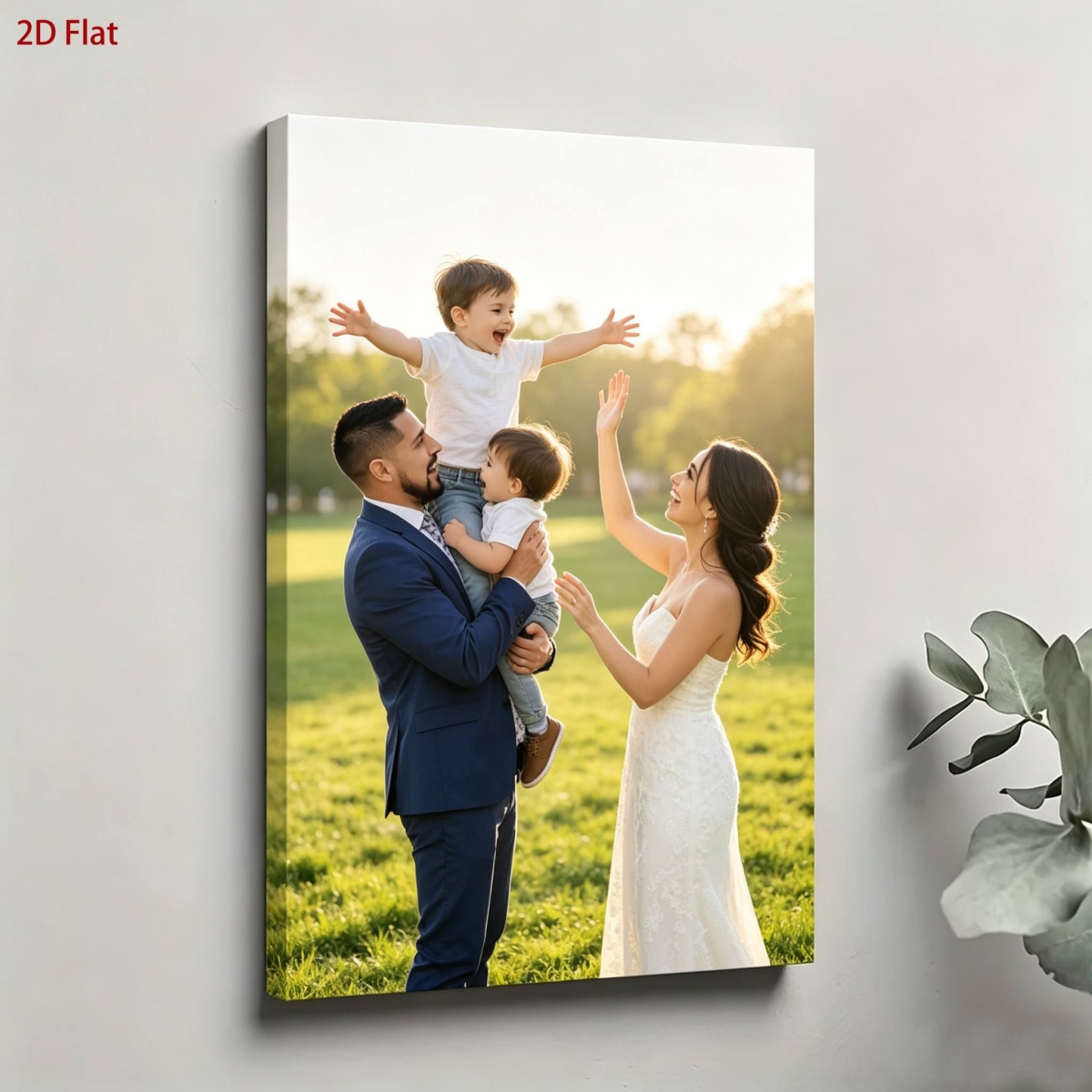 Home Textiles & Decorations - Customizable personalized canvas photo prints—suitable for