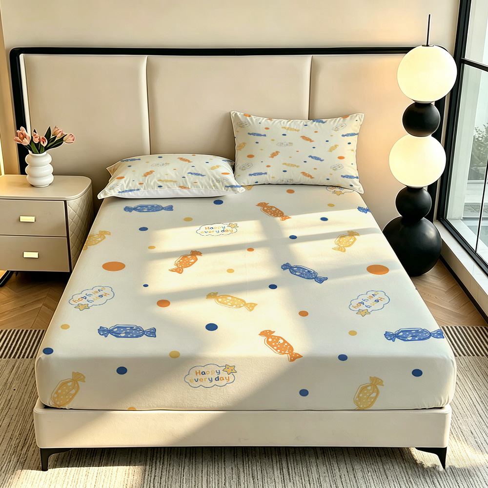 90G 3-Piece Bedding Set 1 Fitt - đánh giá và giá Bed Sheet Microfiber